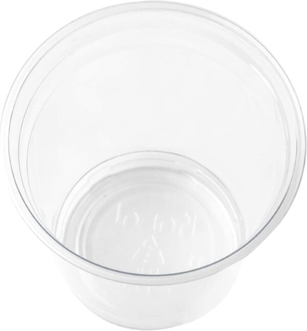 8 Oz Clear Pet Plastic Cold Cup 1000/case)