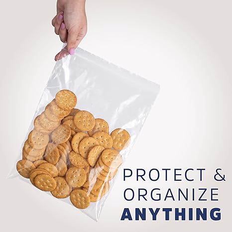 10" X 12" 2 Mil 1 Gallon Clear Ldpe Zip Top Bag 1000/case - Image 5