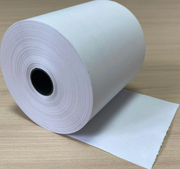 2 5/16" x 400' Phenol-Free (BPA & BPS) Thermal Gas Pump Paper - Image 4