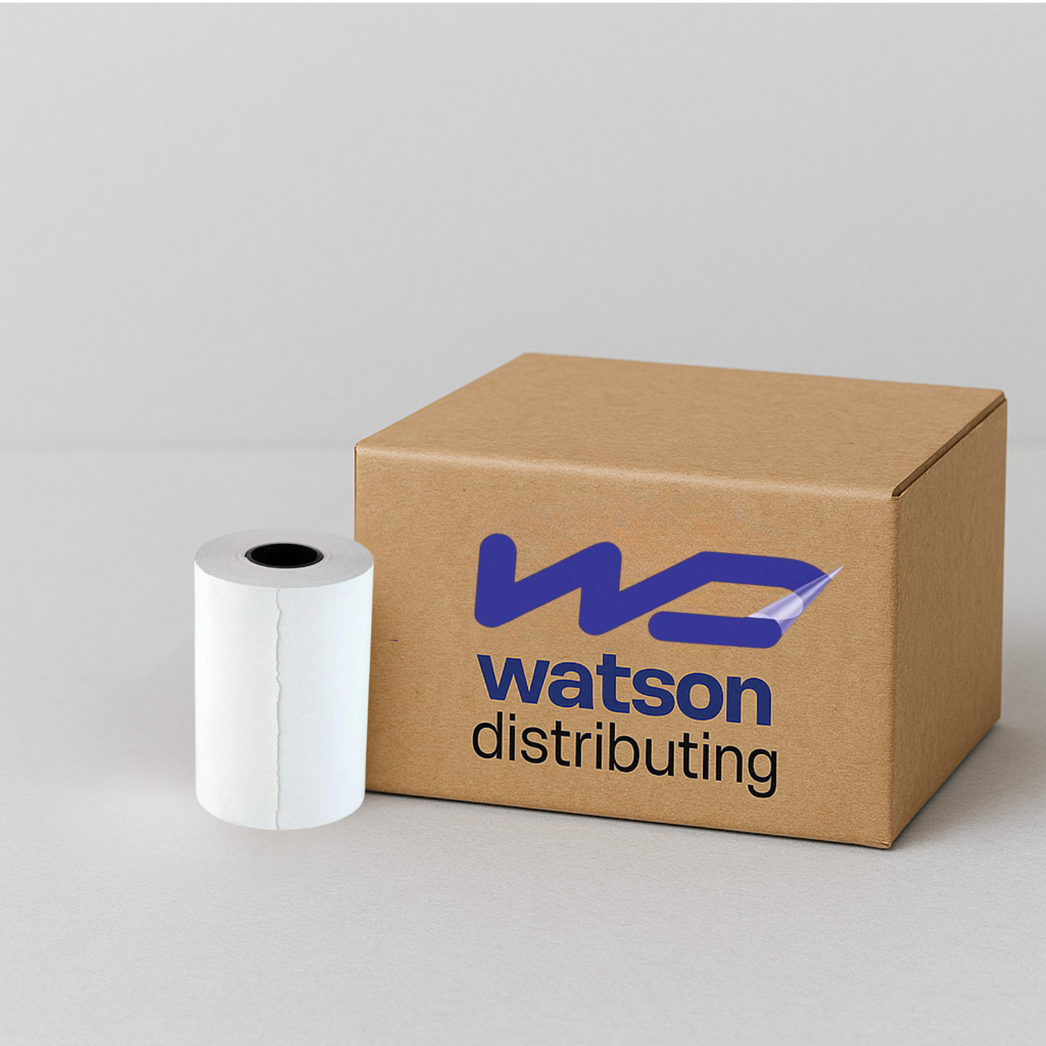 Watson Distributing 2 1/4" x 50' Phenol-Free (BPA & BPS) Thermal Paper, 5 Rolls/Case - Image 4