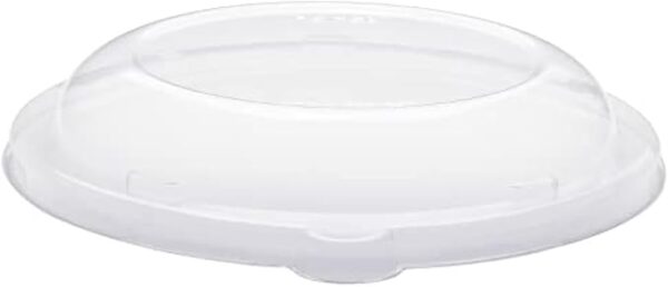 24-40 Oz Flat Top Dome Lid No Hole Pet Clear 300/case)