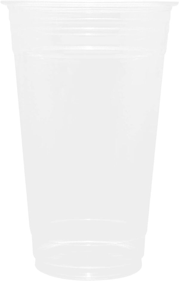 24 Oz Clear Pet Plastic Cold Cup 600/case)
