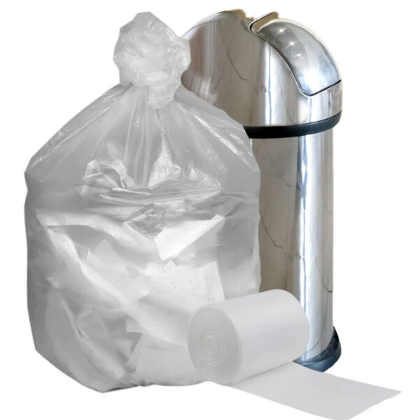 33 Gallons Trash Bag - Natural/Clear 16 Mic Hd 33" X 40" 250/Case