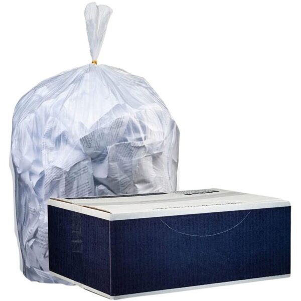 33 Gallons Trash Bag - Natural/Clear 16 Mic Hd 33" X 40" 250/Case