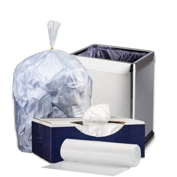 33 Gallons Trash Bag - Natural/Clear 16 Mic Hd 33" X 40" 250/Case