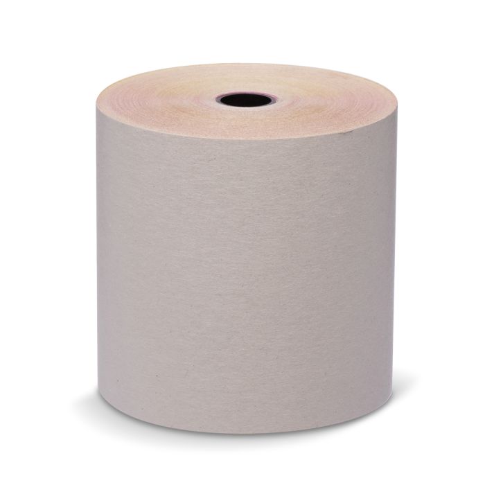 Iconex 3 in x 67 ft Three-Ply Carbonless Paper, White/Canary/Pink, 50 Per Carton - Image 5