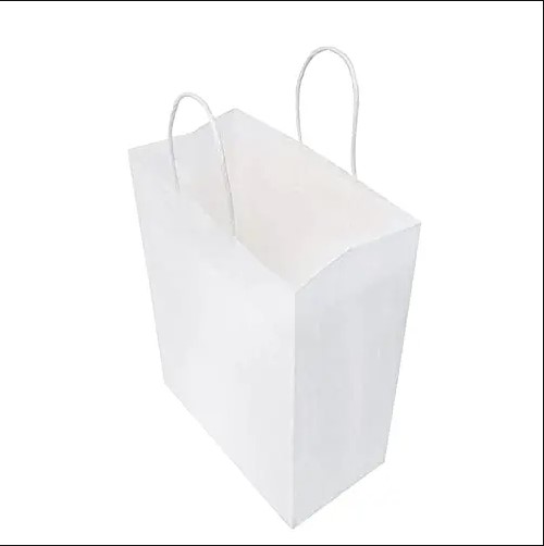 #2 Round Handle Paper Shopping Bag 9.6" X 5.3" X 13.4" 250/case - Image 5