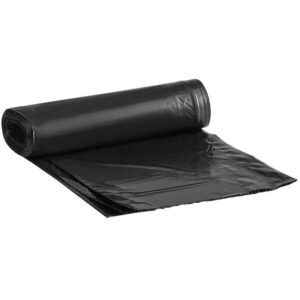 55 Gallons Trash Bag - Black 1.3 Mil 38" X 58"  100/Case