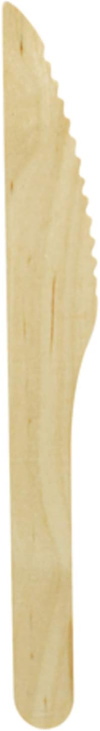 Natural Wooden Knife 6.38" 1000/case - Image 4