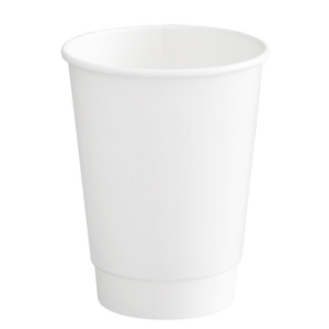 Disposable Double Wall Paper Cup, 12 oz, 500/Case