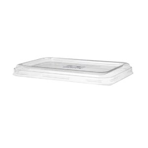 24-32 OZ Flat Lid For Rectangular Bowls 300/case