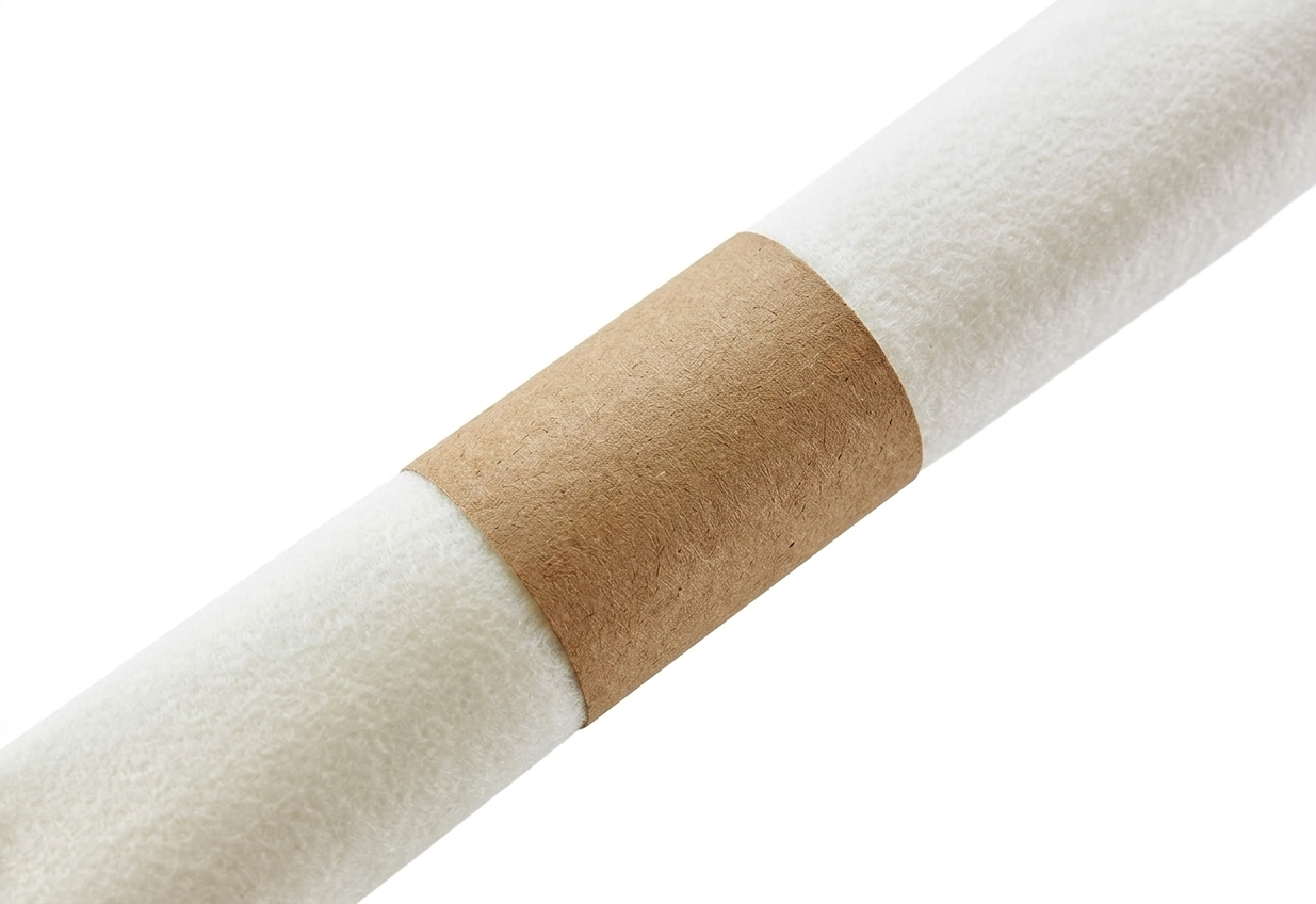 Watson Distributing Natural Kraft Self-adhering Paper Napkin Band 4.25" X 1.5" 2000/case - Image 2