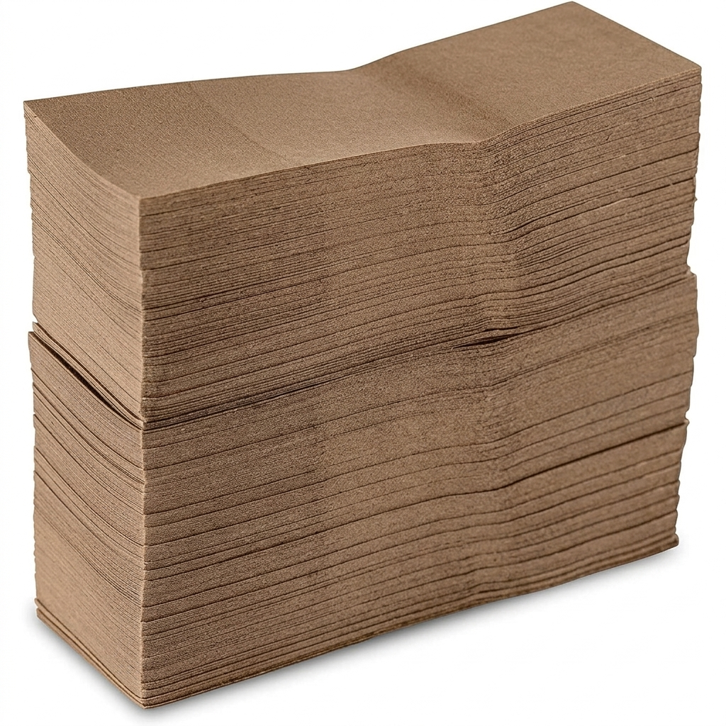 Watson Distributing Natural Kraft Self-adhering Paper Napkin Band 4.25" X 1.5" 2000/case - Image 4