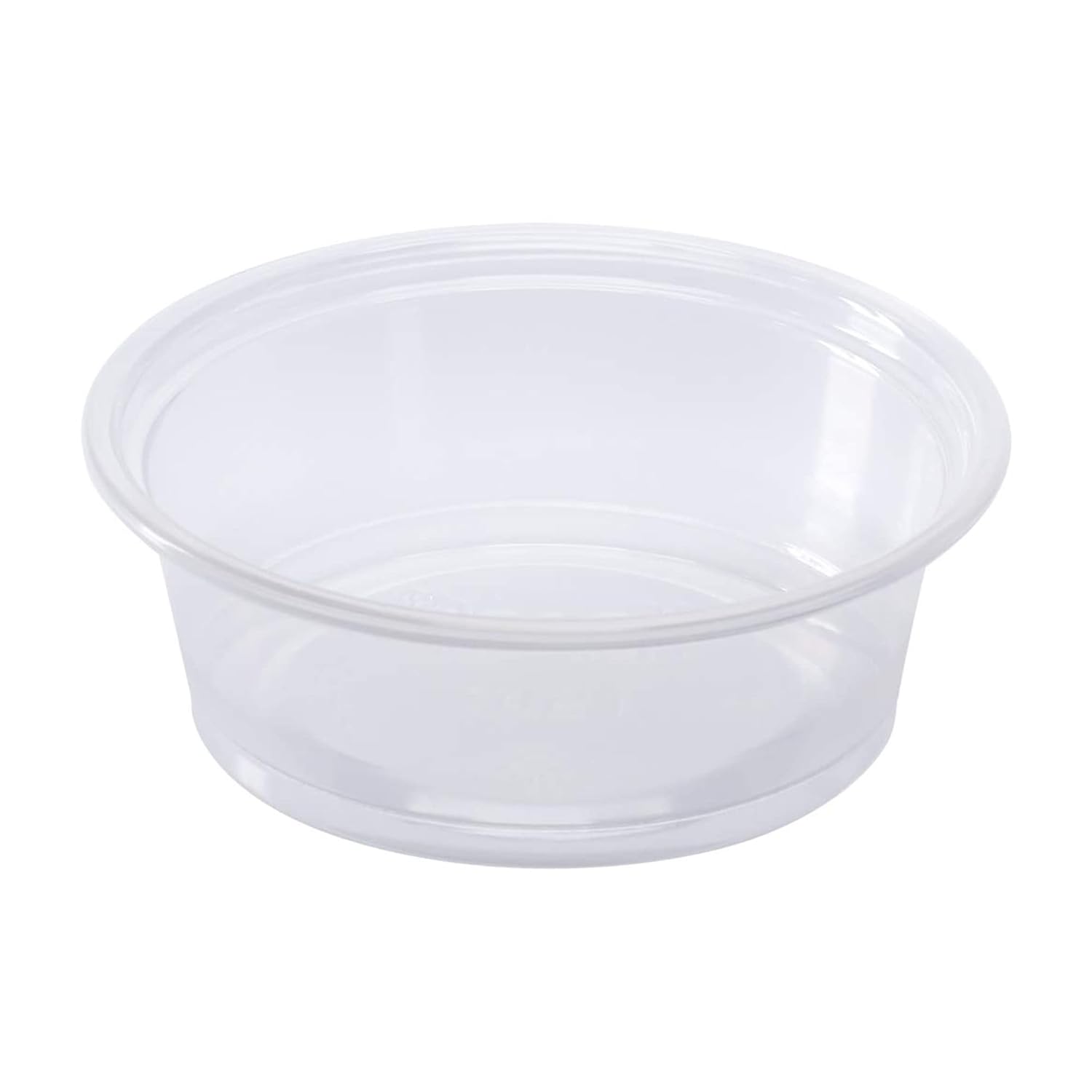 Watson Distributing 1.5 Oz Portion Cup with Lids Clear 2500/Case - Image 2