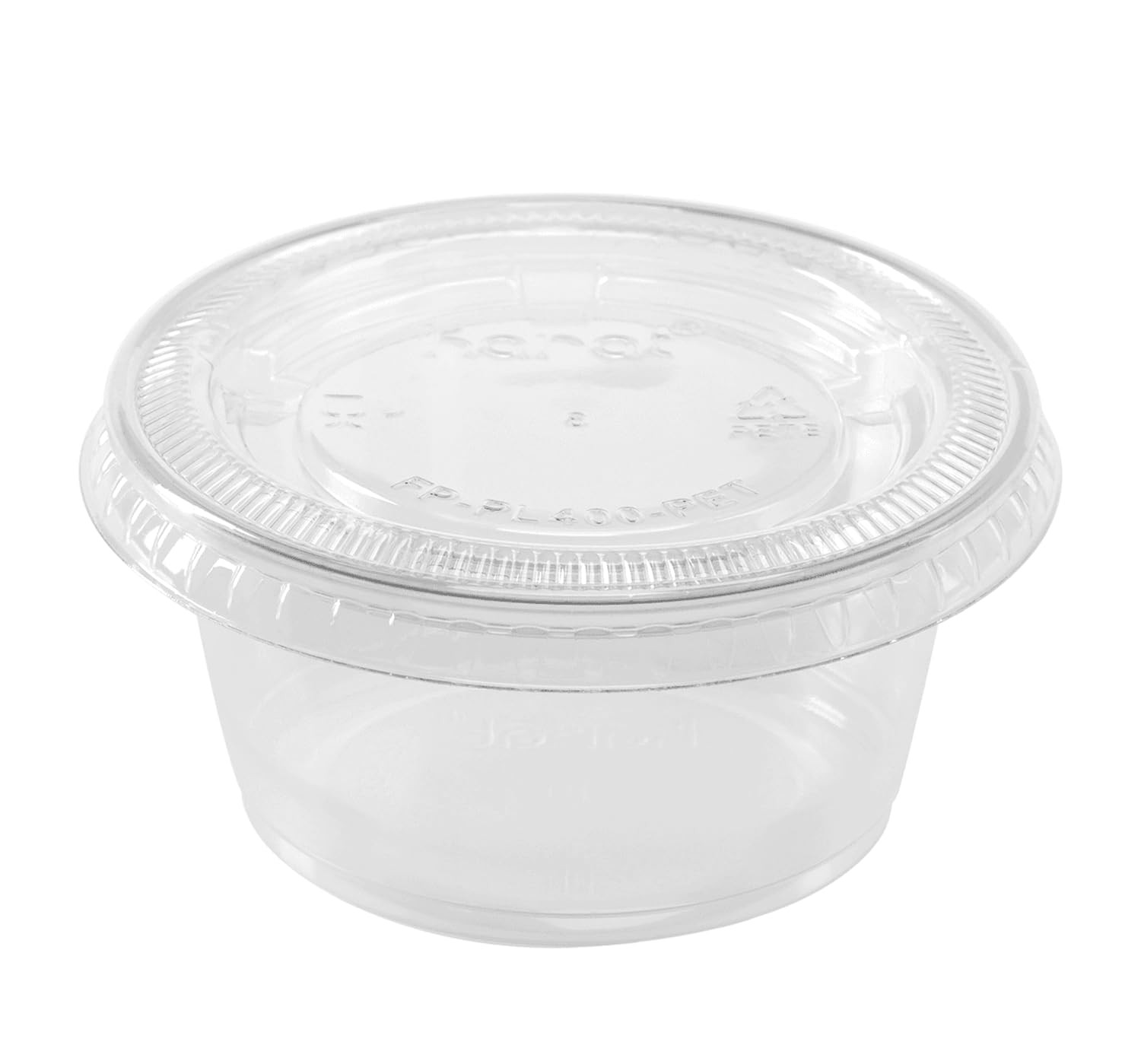 Watson Distributing 4 Oz Portion Cup with Lids Clear 2500/Case - Image 6