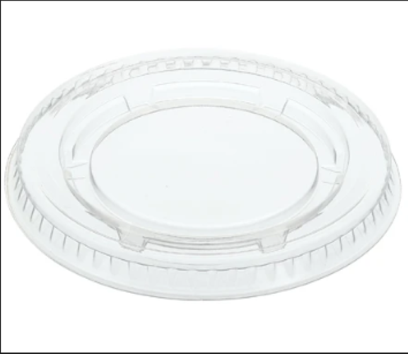 Watson Distributing 0.75-1 OZ Portion Cup Lid Clear Plastic 2500/case