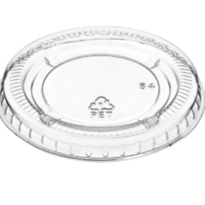 Watson Distributing 1.5-2 OZ Portion Cup Lid Clear 2500/case