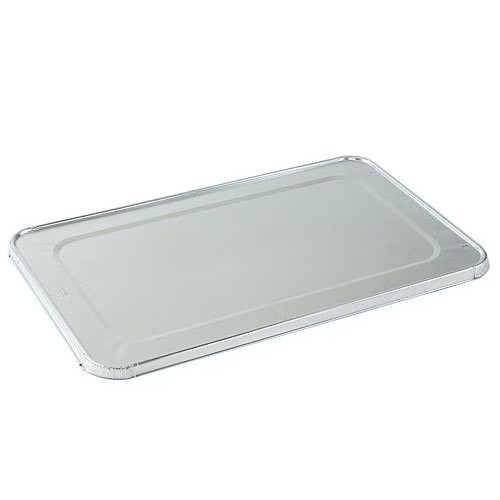 Watson Distributing Full Size Foil Steam Table Pan Lid 50/Case - Image 2