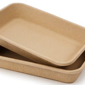 13" X 17" Molded Fiber/Pulp Rectangle Tray 100/Case