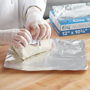 Watson Distributing 12" X 10-3/4" Food Service Interfolded Pop-up Foil Sheets 200/box
