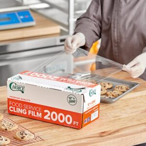 Watson Distributing 12" X 2000' Food Service Film With Serrated Cutter