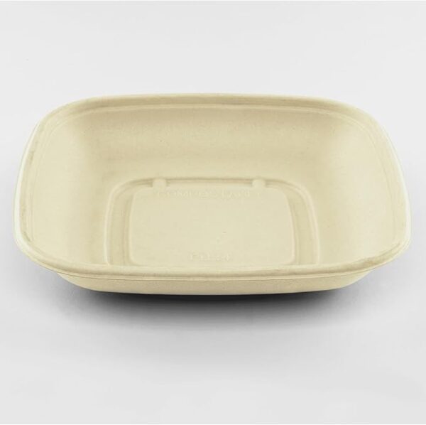 24 Oz Bagasse Bowl Rectangle 300/case - Image 2