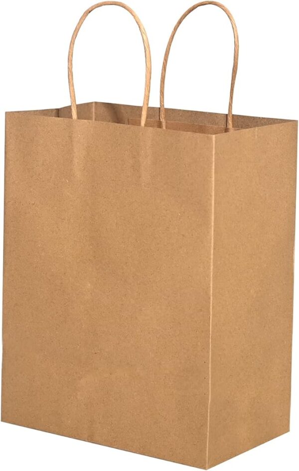 8" X 4.7" X 10" #1 Paper Bag Round Handle 250/case)