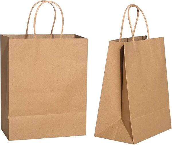 8" X 4.7" X 10" #1 Paper Bag Round Handle 250/case)
