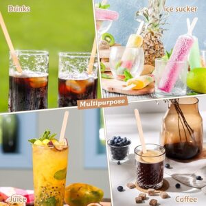 7.5" Coffee Stirrer Wooden Classic Round End 500/box)