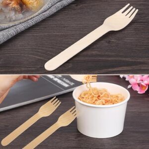 Natural Wooden Fork 6.25" 1000/case)