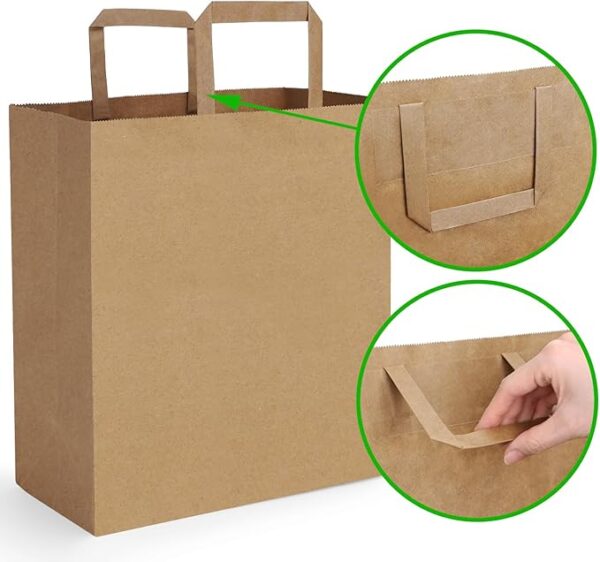 10" X 5" X 13" Paper Bag Round Handle 250/case)