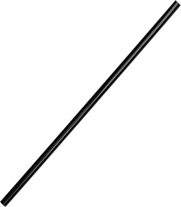7-3/4" Paper Straw Jumbo Paper-wrapped Black 2000/case)