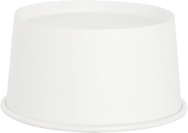 6 Oz Solid White Cold/hot Paper Food Container 1000/case)