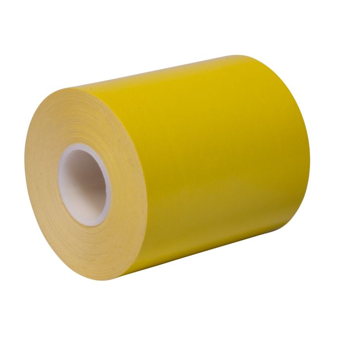 80 mm x 160 ft Iconex MAXStick®2GOSE CANARY, 24 per Carton, 55 GSM Facestock, 70 mm OD, No Sense Mark