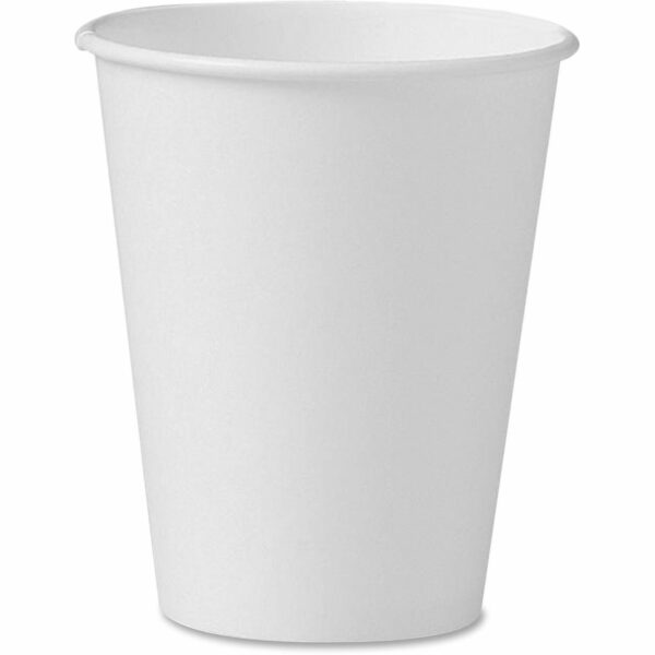 8 Oz White Paper Drinking Cup 1000/case