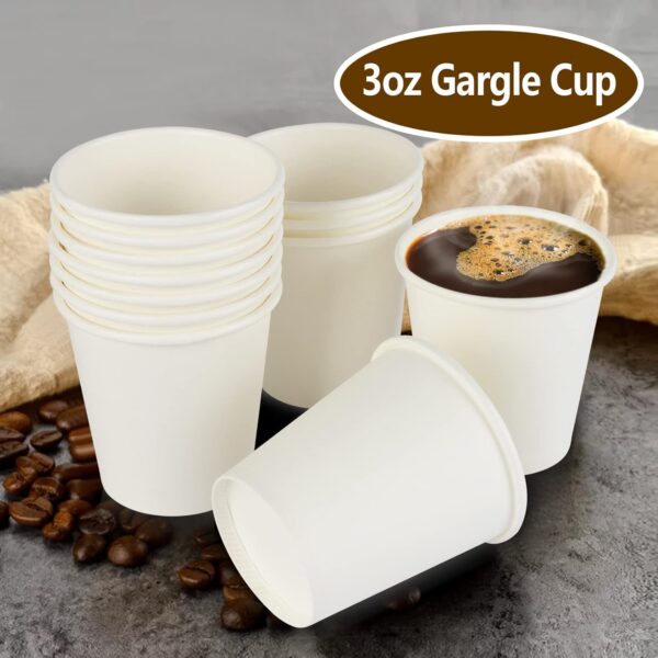 3 OZ WHITE POLY PAPER COLD CUP 500/CASE)